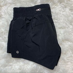 Black Lululemon Shorts SIZE 6